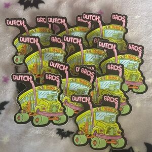 Dutch bros stickers